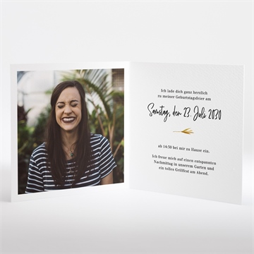 Geburtstagseinladung blumenparty - vue 2