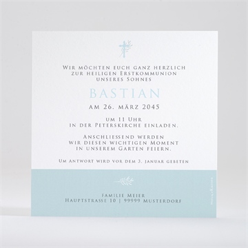 Einladung Kommunion inbrunst - gold - vue 3