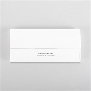 Hochzeitseinladung landkunst - quer - vue 6