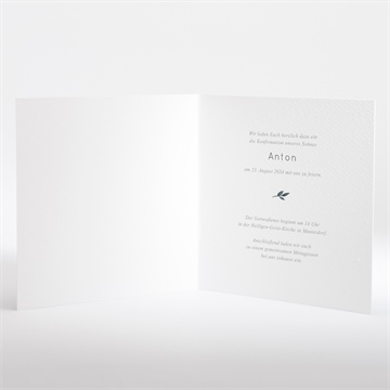 Einladung Konfirmation glaubensbekenntnis - vue 2