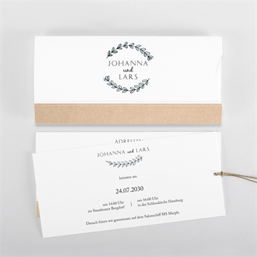 Hochzeitseinladung perfekt geplant - etui - vue 3