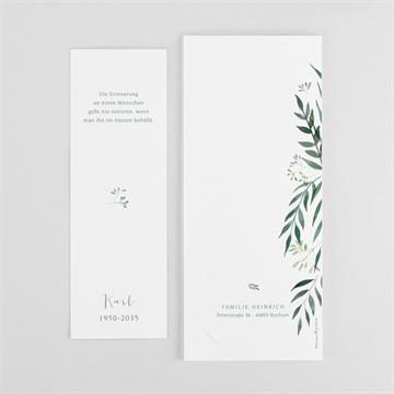 Trauerdanksagung erinnerung - fotostreifen - vue 4