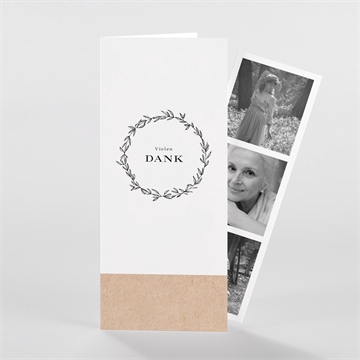 Trauerdanksagung kraftschöpfen - fotostreifen