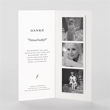 Trauerdanksagung kraftschöpfen - fotostreifen - Vue 2