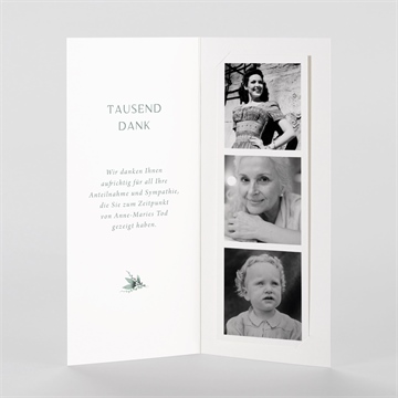 Trauerdanksagung sehnsucht - fotostreifen - Vue 2