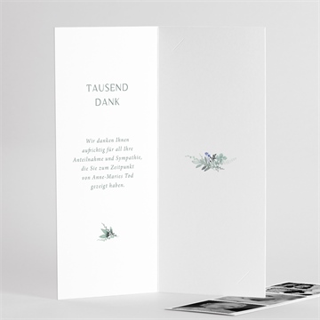 Trauerdanksagung sehnsucht - fotostreifen - vue 3