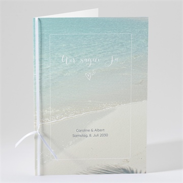 Kirchenheft Hochzeit strandhochzeit