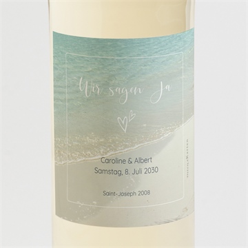 Flaschenetikett Hochzeit ref. N3001806