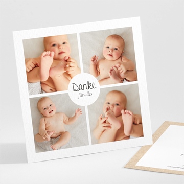 Dankeskarte Geburt ref. N301447