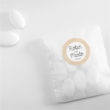 Sticker Geburt unsere zwillinge - vue 4