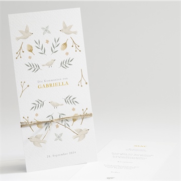 Menükarte Kommunion ref. N221273