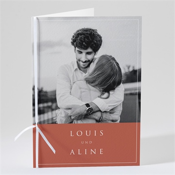 Kirchenheft Hochzeit lovestory