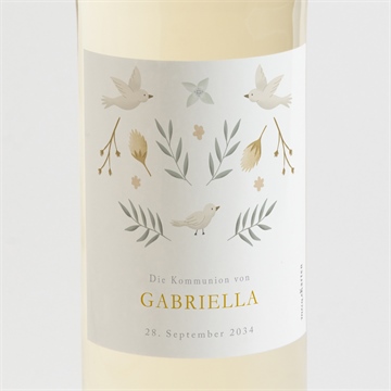 Flaschenetikett Kommunion ref. N3001966