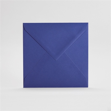 Briefumschläge blau 14,5x14,5cm (quadrat)