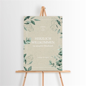 Willkommensschild Hochzeit ref. N260130