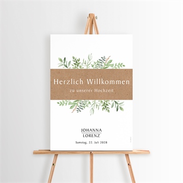 Willkommensschild Hochzeit ref. N260135