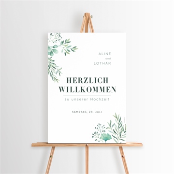 Willkommensschild Hochzeit ref. N260147