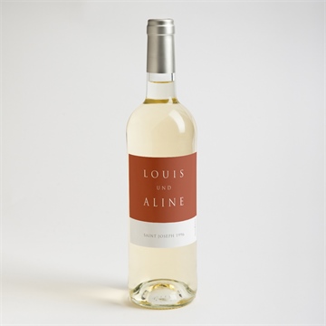 Flaschenetikett Hochzeit lovestory - vue 2