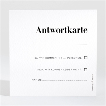 Antwortkarte Hochzeit ref. N3002031