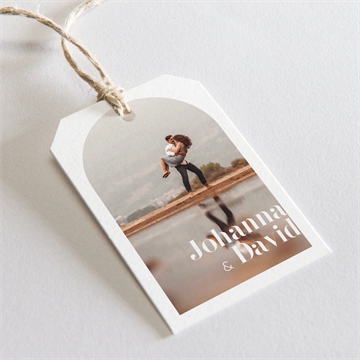 Geschenkanhänger Hochzeit trend