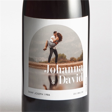 Flaschenetikett Hochzeit ref. N3002054