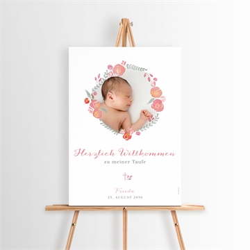 Willkommensschild Taufe ref. N260186