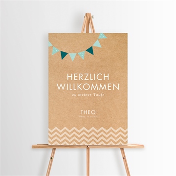 Willkommensschild Taufe ref. N260188