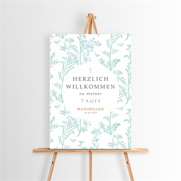 Willkommensschild Taufe ref. N260192