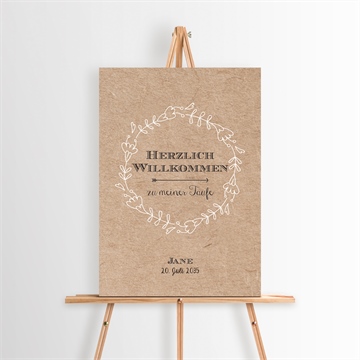 Willkommensschild Taufe ref. N260176