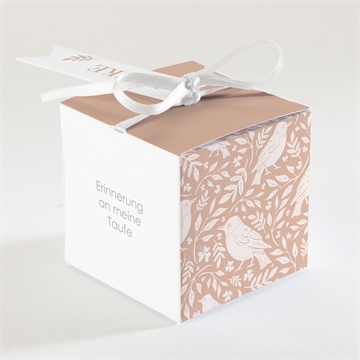 Geschenkbox Taufe kleines vögelchen - vue 2