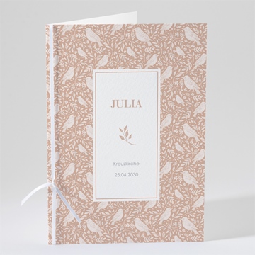 Kirchenheft Taufe kleines vögelchen