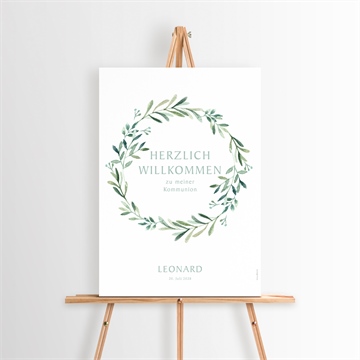 Willkommensschild Kommunion ref. N260246