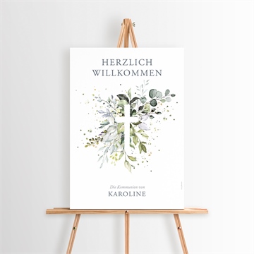 Willkommensschild Kommunion Ref. N260278