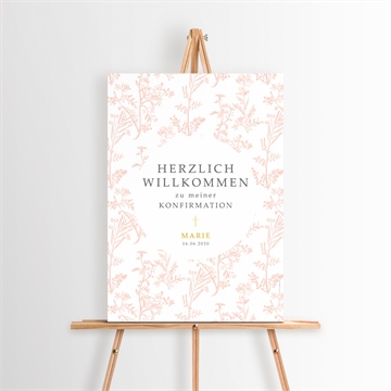 Willkommensschild Konfirmation ref. N260325
