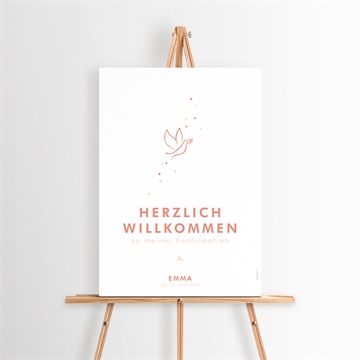 Willkommensschild Konfirmation ref. N260328