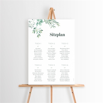 Sitzplan Hochzeit ref. N26094