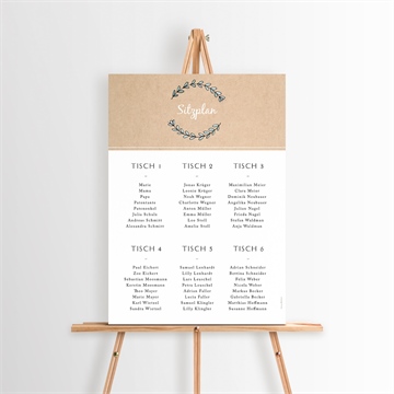 Sitzplan Taufe ref. N260183