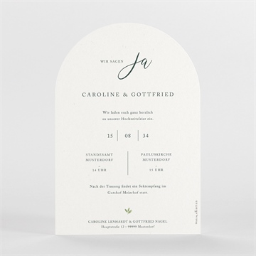 Hochzeitseinladung weinrebe - vue 2