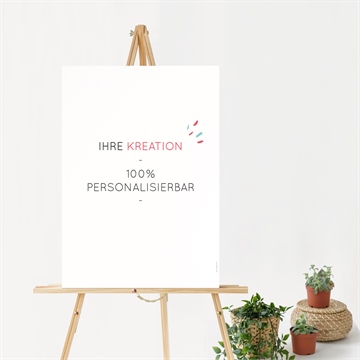 Sitzplan Hochzeit blanco poster (n260167) - vue 2