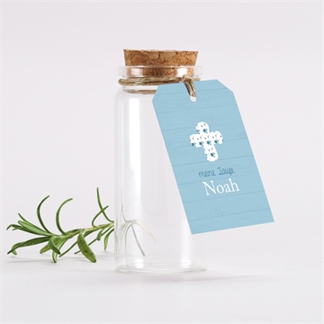 Glasfläschchen mit Korken Taufe ref. N291373