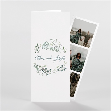 Hochzeitseinladung fliegende blätter