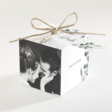 Geschenkbox Hochzeit fliegende blätter