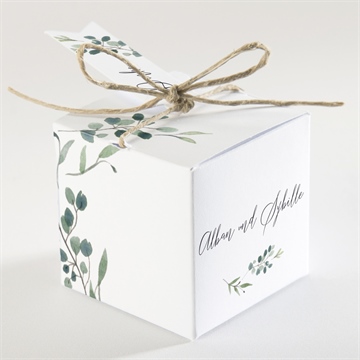 Geschenkbox Hochzeit fliegende blätter - vue 2