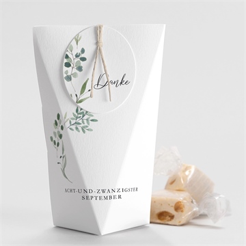 Geschenkbox Hochzeit fliegende blätter-schachtel