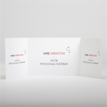 Geburtskarte blanco - 14,5x10,5cm (n701131) - vue 2