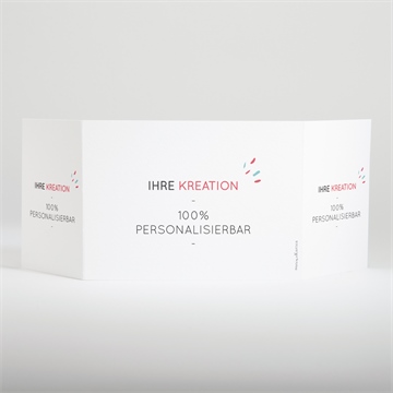 Geburtskarte blanco - 14,5x10,5cm (n701131) - vue 3