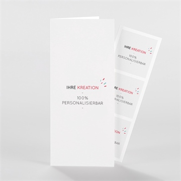 Geburtskarte blanco - fotostreifen (981146)