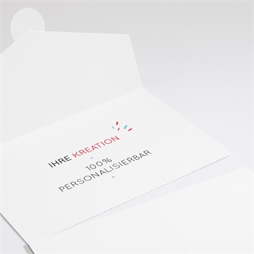 Geburtskarte blanco - 11,8x17,4cm (n97172) - vue 2