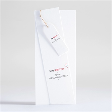 Geburtskarte blanco - 21x9cm (n93162)