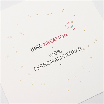 Geburtskarte blanco - 13,5x13,5cm (n351382 - vue 3